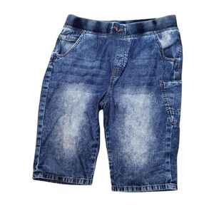 Zara Acid Wash Blue Denim Shorts 13/14